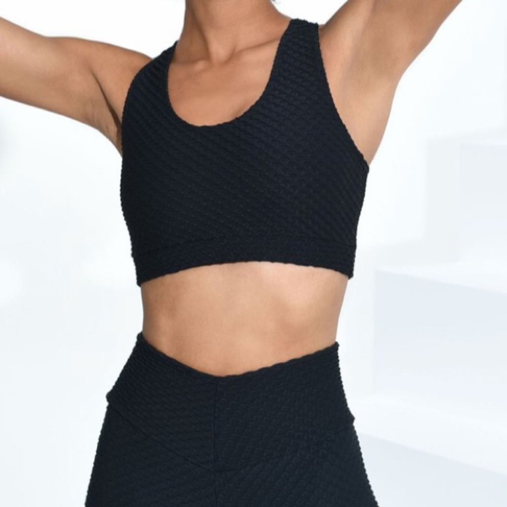 BootybyBrabant croco skin sports bra top & capris